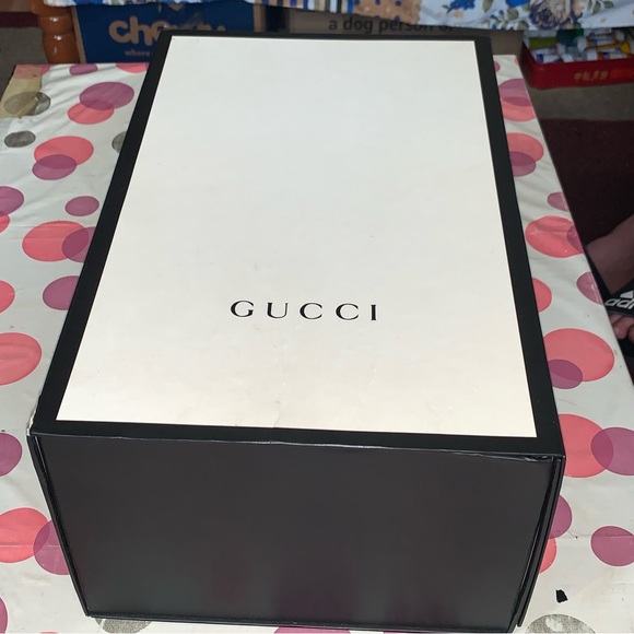 GUCCI Zephyra Crystal Embellished Ankle Strap Sandals Block Heel pump 38.5 sz 8 - Picture 11 of 15